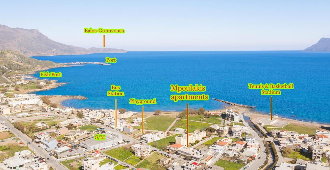 Mpoulakis Apartment 46 Kíssamos Exteriör bild